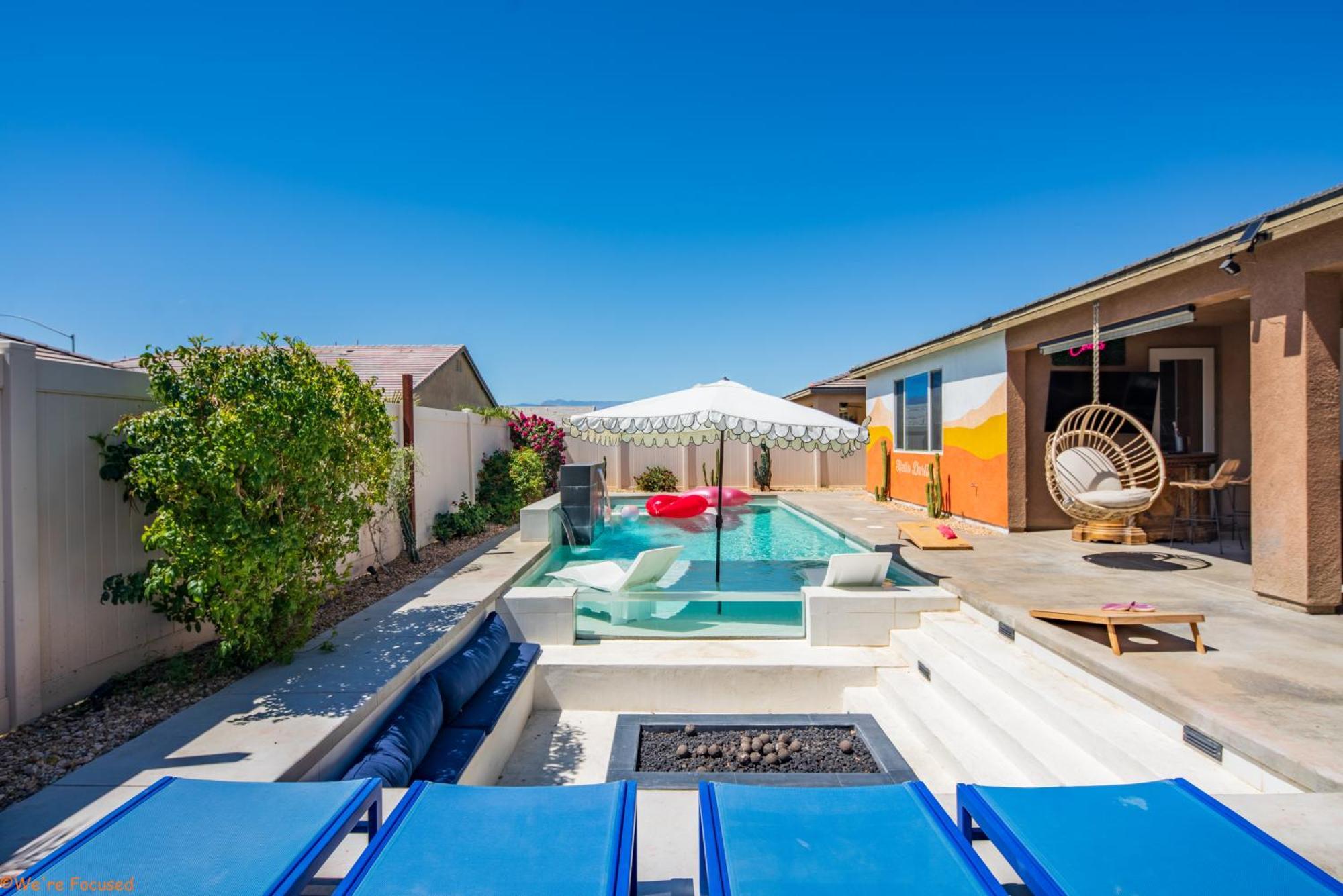 5Br3B Pool, 2Mi To Fstvals, Ev Chrgr, Gym, Games Villa Indio Kültér fotó